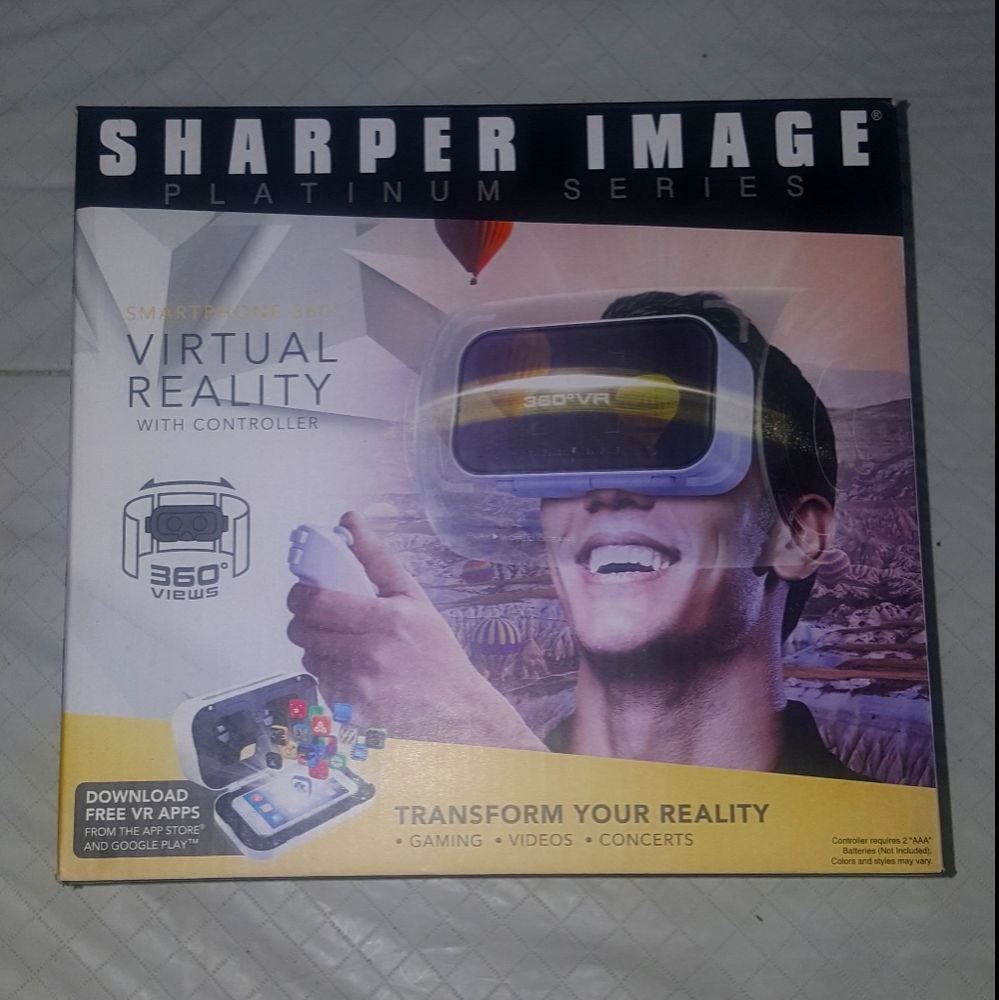 Sharper image virtual reality w/ controller‎